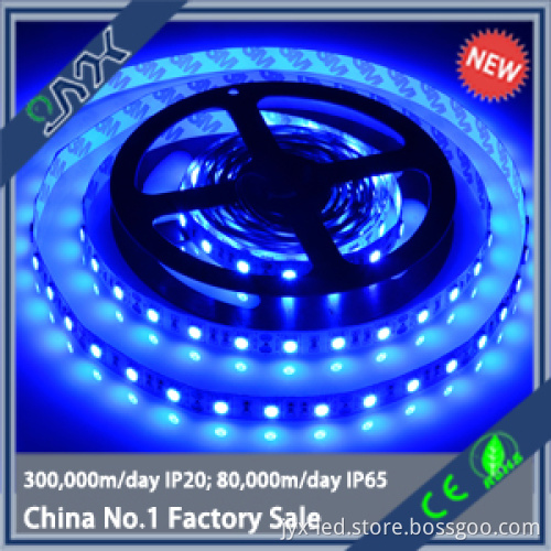 Flexible Red Color 60LED Per Meter 300LED Strip Light SMD5050 LED 12V Non-waterproof flashing led strip light wholesale